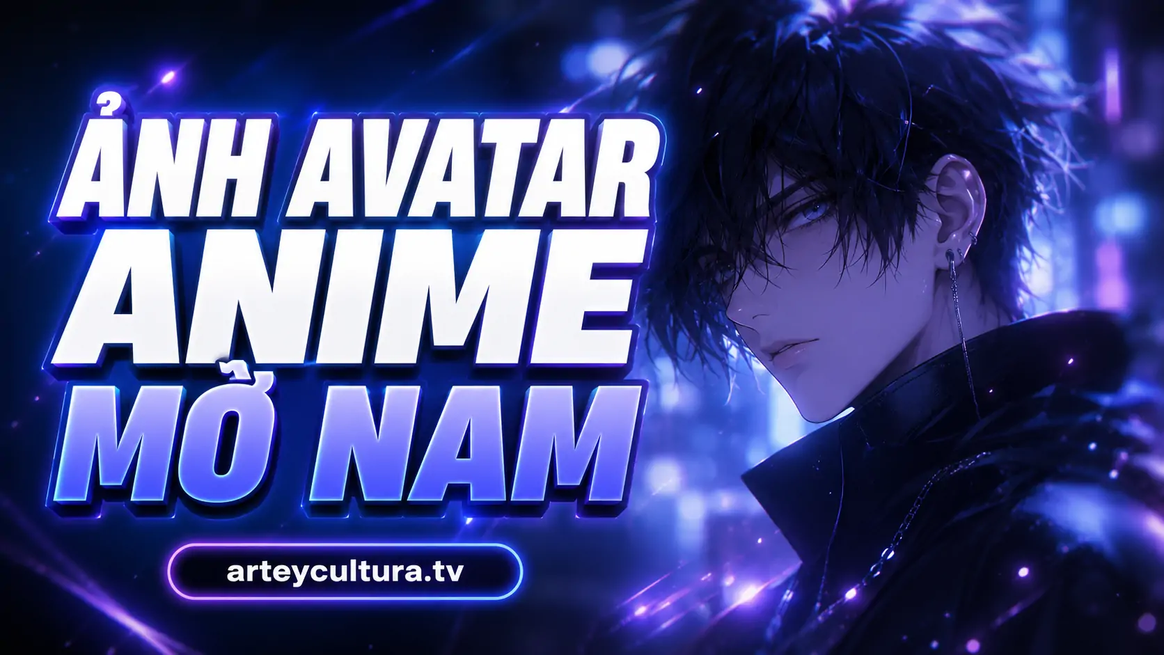 60 Ảnh Avatar Anime Mờ Nam bí ẩn mang phong cách tối giản mờ ảo và chiều sâu thị giác