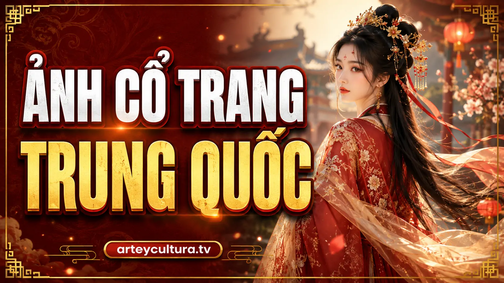 150 Ảnh Cổ Trang Trung Quốc đẹp mê mẩn với hán phục lụa mềm và thần thái hoài cổ bối cảnh rêu phong