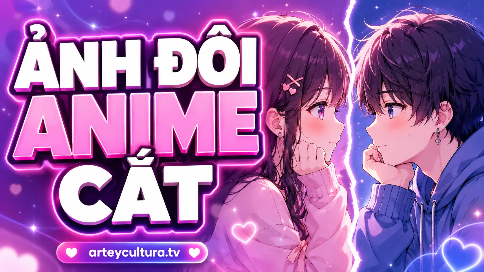 60 Cặp Ảnh Avatar Đôi Cắt cute tối giản lãng mạn lấy cảm hứng từ tình yêu tuổi học trò trong trẻo