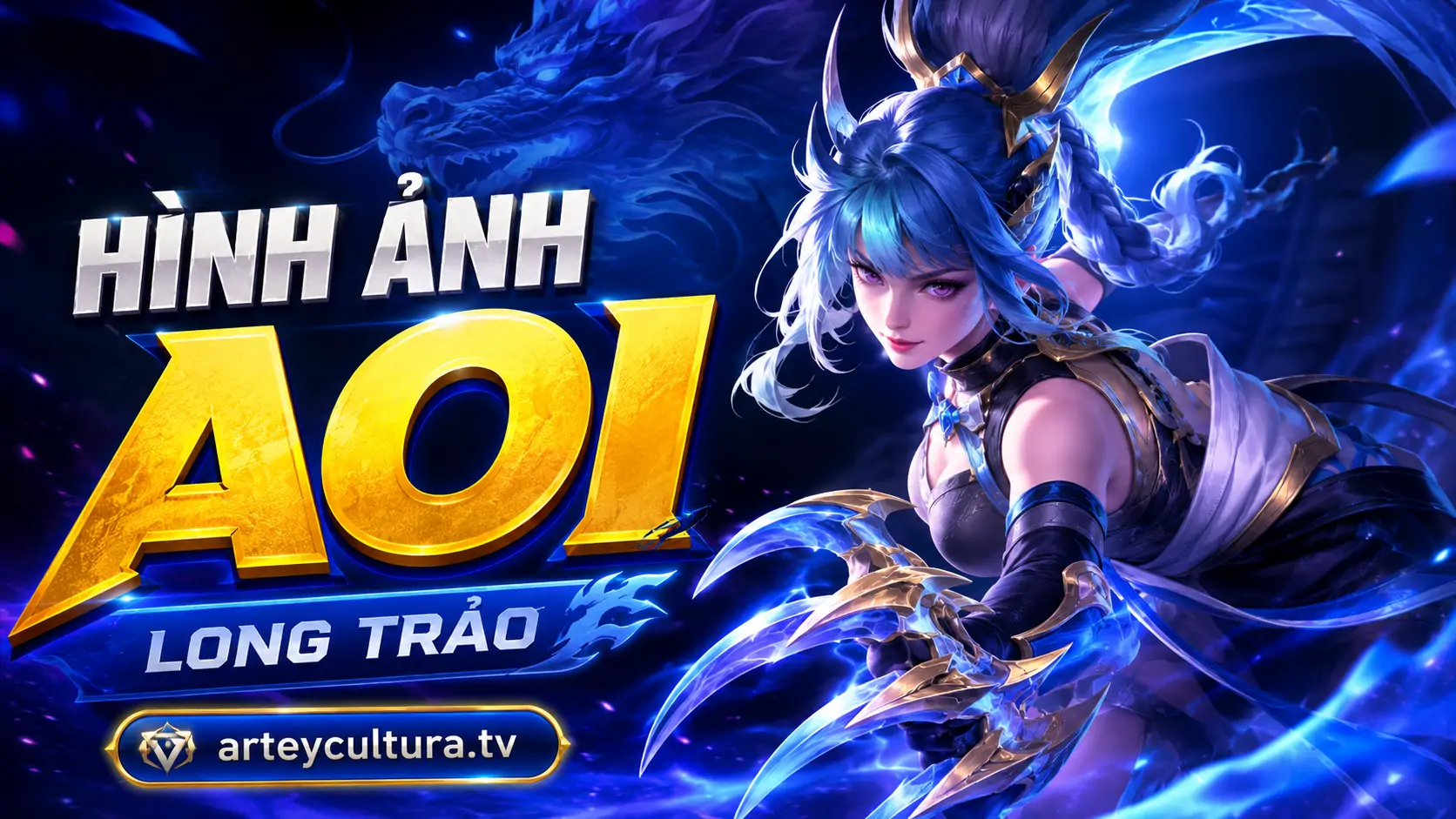 30 Hình Ảnh Aoi Thần Rừng Long Tộc đẹp với trang phục chiến đấu thanh thoát và bí ẩn