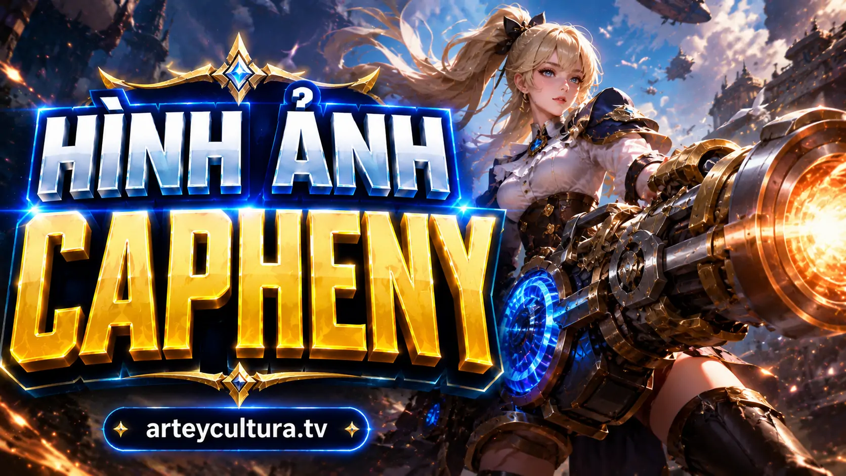 54 Hình Ảnh Capheny cực chất với khẩu pháo năng lượng và thần thái nữ xạ thủ tương lai