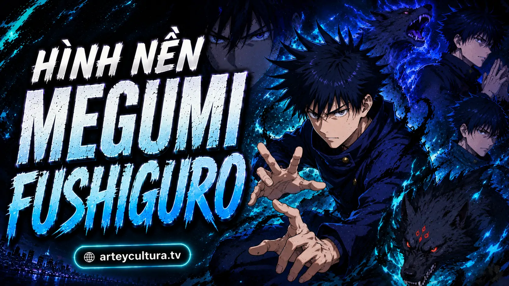 60 Hình Ảnh Megumi Fushiguro ngầu sắc lạnh với đồng phục cổ cao thần thái trầm mặc đậm chất chú thuật