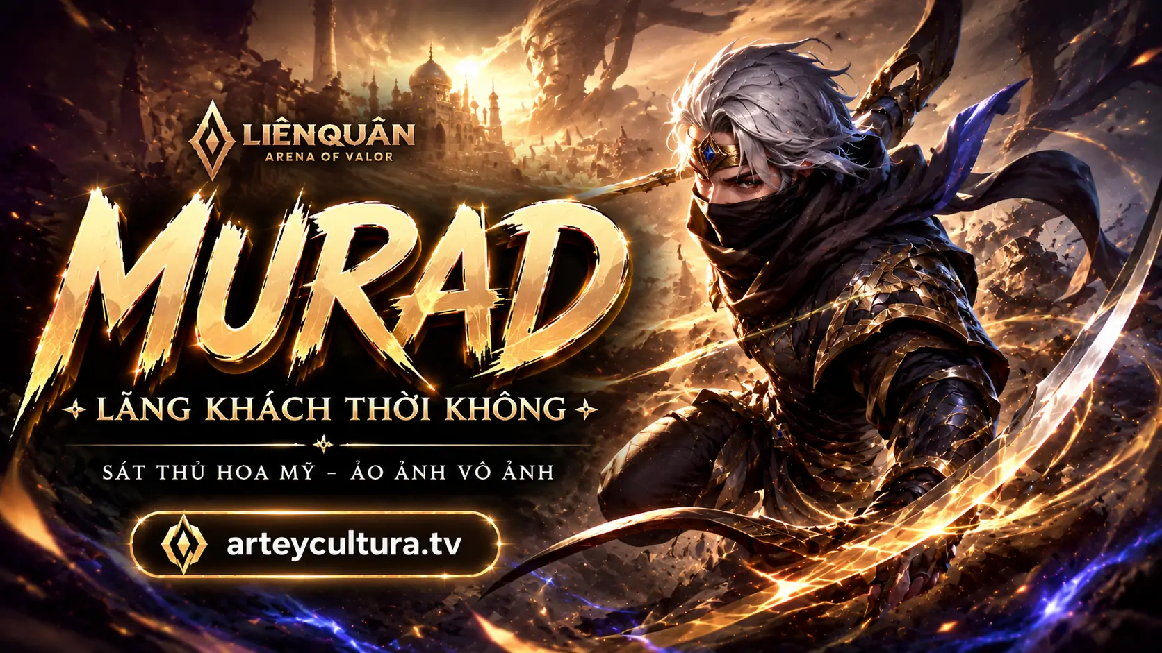 47 Hình Ảnh Murad Chí Tôn lãng khách thời không với áo choàng dài ấn ký cổ và đôi mắt đầy kiêu hãnh