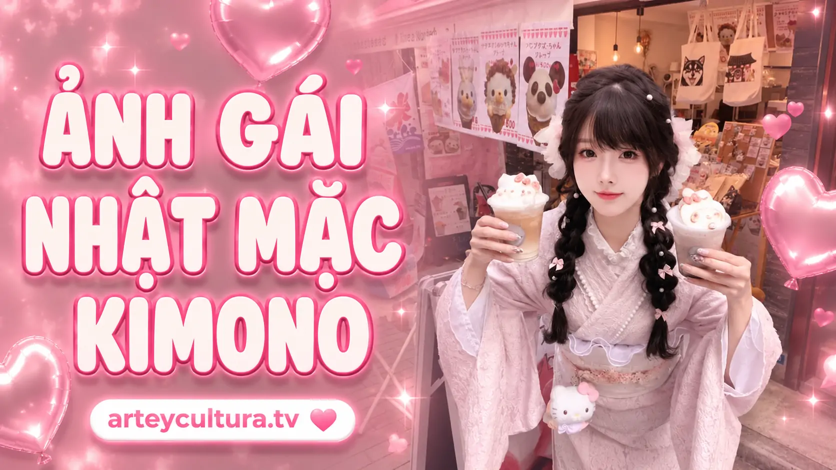 75 Ảnh Gái Nhật Mặc Kimono đẹp dịu dàng dưới mùa Hanami, nhìn là thấy mê nét e ấp và nụ cười e lệ