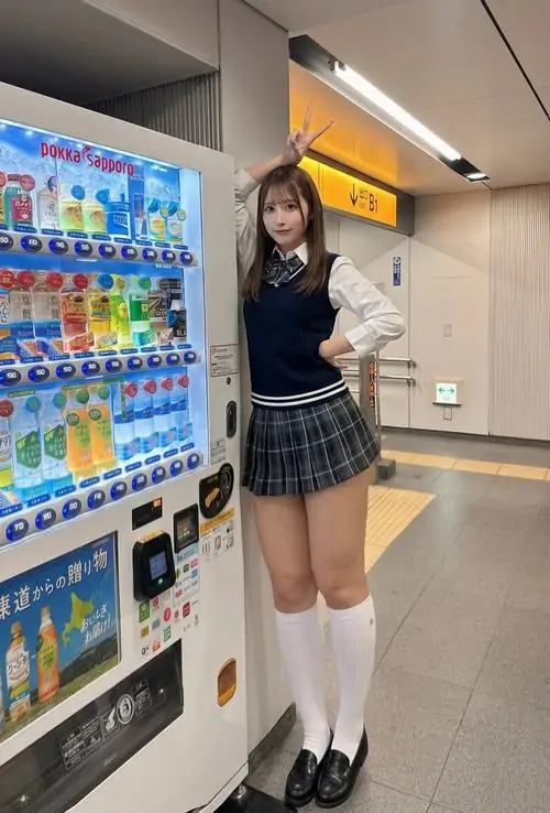 ngam tron bo anh gai xinh mac vay ngan tre trung 14