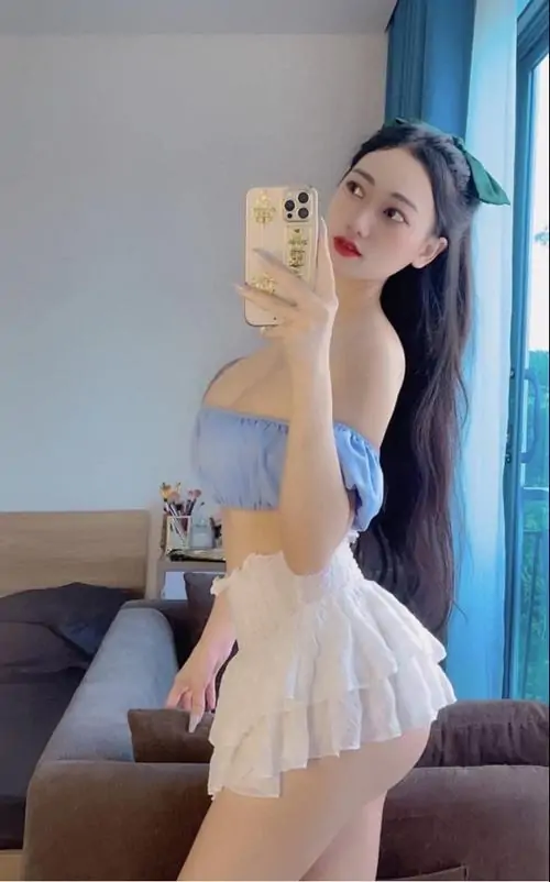 tai anh my nhan mac vay ngan xinh dep ngot ngao 15