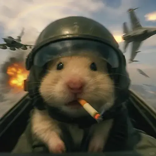 Hinh ho so chuot hamster am ap trong goc chuong nho day than quen 2