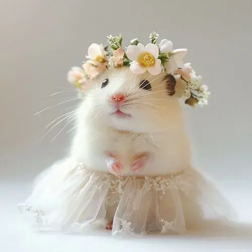 Hinh ho so chuot hamster am ap trong goc chuong nho day than quen 3